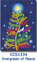Evergreen of Peace Charity Select Holiday Card